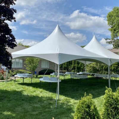 20x40 Tent Package - Round Tables