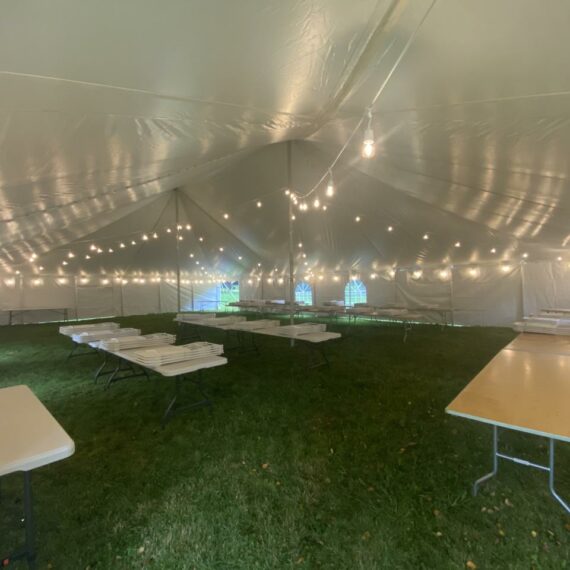 40x80 Pole Tent