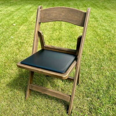 Padded Fruitwood Garden Chairs