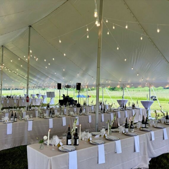 40x100 Pole Tent