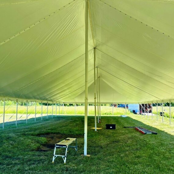 40x100 Pole Tent