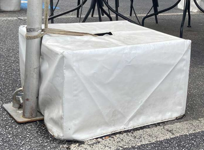White Block Cover