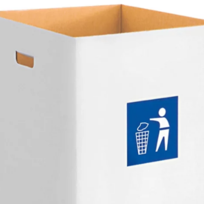 Biodegradable Cardboard Trash Containers