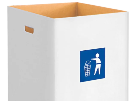 Biodegradable Cardboard Trash Containers