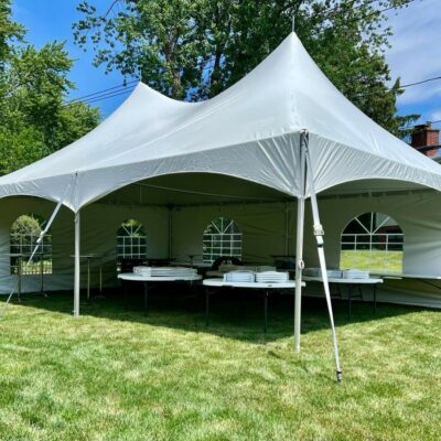 20x30 Tent Package - Round Tables