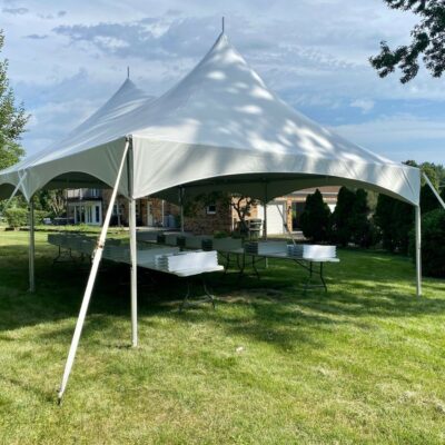 20x30 Tent Package - Rectangular Tables
