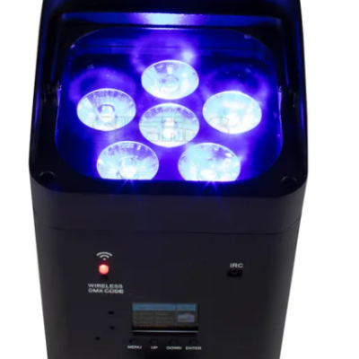 Wireless Multi-Color LED Tent Uplighting