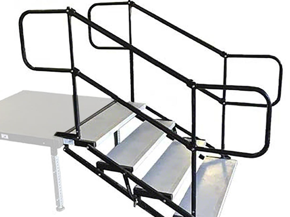 Stage Stairs – Heartland Tents & Event Rentals