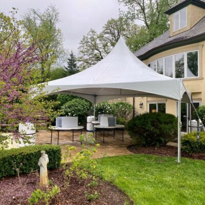 20x20 Tent Package - Round Tables