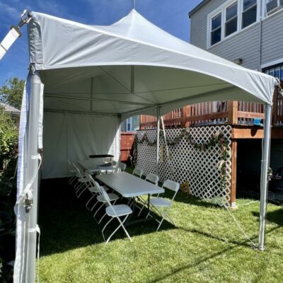 10x20 Tent Package - Rectangular Tables