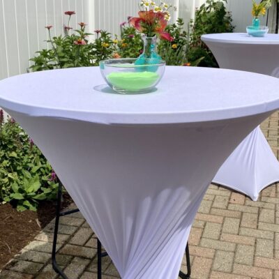 White Highboy Tables