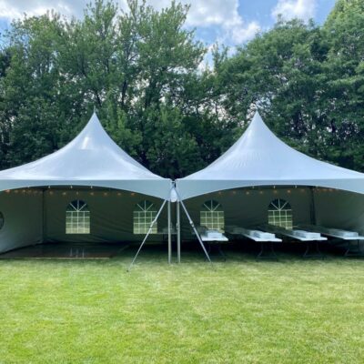 20x40 Tent Package - Rectangular Tables