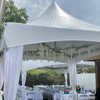 10x10 high peak tent