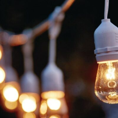 Bistro-Style String Lighting