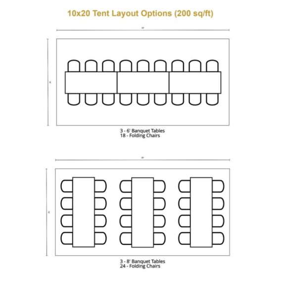 10x20 High Peak Tent