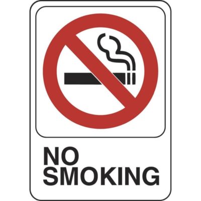 No Smoking Sign