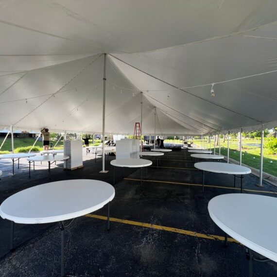 40x80 Pole Tent