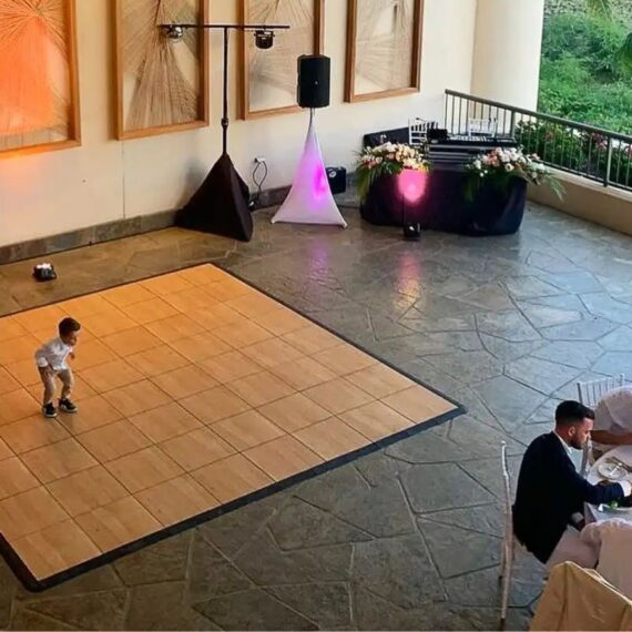 "Modern" Maple Dance Floor Panels